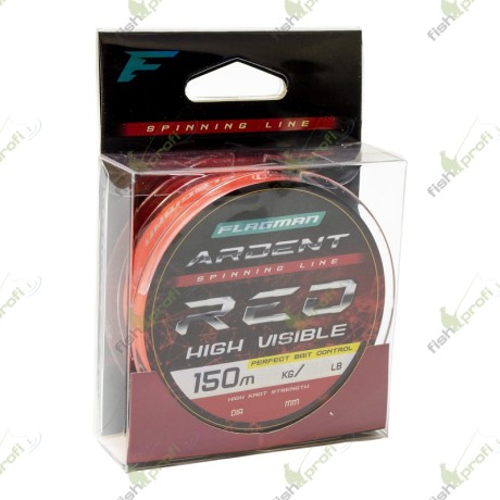 Леска Flagman Ardent Red 150м 0,22мм
