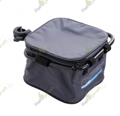 Мягкое ведро с креплением на платформу Flagman Nylon Bait Bowl Bag d36мм