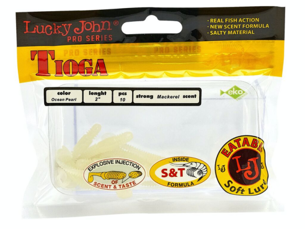 Силиконовая приманка Lucky Jonn Tioga 2.0" #003