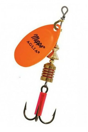 Блесна Mepps Aglia  №1 ( 3.5г) Fluo Orange