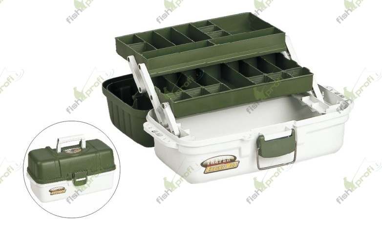 86003 Ящик рыболовный TRAPER для снастей 360х200х185мм