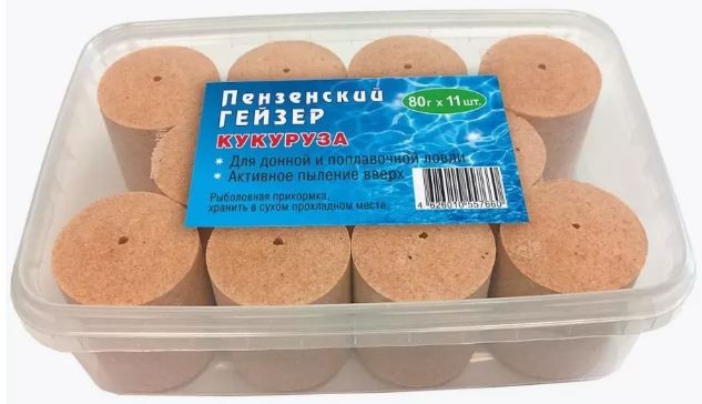 Технопланктон Пензенский гейзер (кукуруза) 80гр.