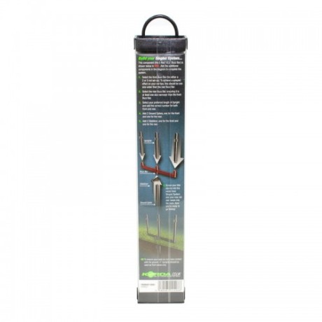 Перекладина бузз-бар Korda Singlez Black 3 Rod buzzbar 10.5'' черная на 3 удилища