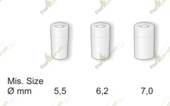 Тефлоновая втулка для резины на 2-ое колено штекерного удилища наружная 5,5мм