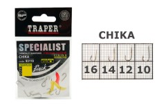 93117  Крючки SPECIALIST CHIKA черные № 14 рыболовные