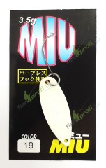 Блесна колеблющаяся FOREST MIU 3,5гр 3,2см #19