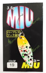 Блесна колеблющаяся FOREST MIU 3,5гр 3,2см #19