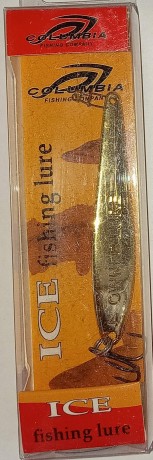 Блесна зимняя вертикальная Lucky Jonn C-4  11 гр  65 мм латунь с тройником