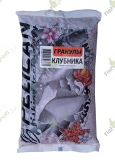 Прикормка PELICAN Гранулы Клубника 1 кг.