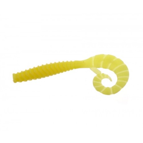 Твистер Flagman TT-Grub 3,0'' #127 Lime Chartreuse 7,5см 6шт