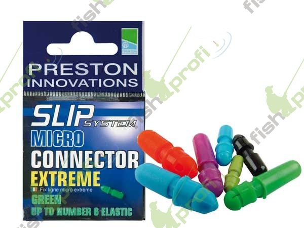 Коннектор для штекера Preston SLIP CARP EXTRA CONNECTOR - YELLOW желтый