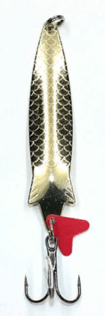 Блесна SPINNEX "РЫБКА" серебро 16 гр