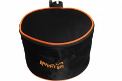 Ведро под прикормку Аргентум Fishing круглое, с креплением на платформу под ногу 36 мм