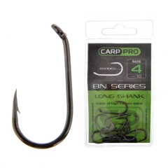 Крючки Carp Pro Black Nickel Long Shank №8