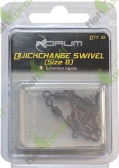 KORUM QUICKCHANGE SWIVEL MINI Быстросменный вертлюжок мини