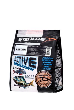 Прикормка ACTIVE Feeder GENLOG Фидер 650гр