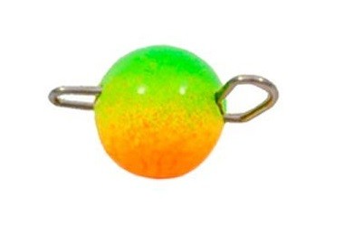 Чебурашка вольфрамовая 5,0 мм 1.0 г цв.файр тайгер (4 шт)