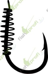 Крючки с пружинкой SPRING CHINU чер. никель №6 ТРАПЕР