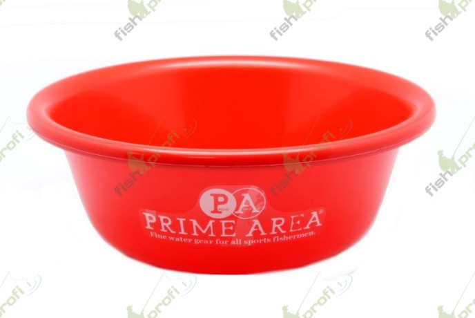 Миска для замешивания прикормок и насадок Prime Area красная
