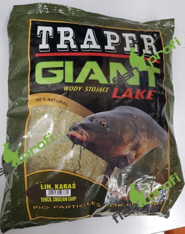 Прикормка Traper "Гигант озеро Линь-Карась", серия Giant 2,5кг