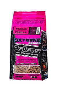 Пеллетс насадочный 8 мм 1 кг Ваниль GENLOG (Генлог) OXYGENE Vanilla