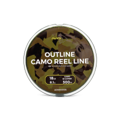 Леска AVID CARP OUTLINE CAMO REEL LINE 300m 0.37mm 18LB