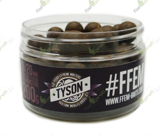 FFEM Super Souble Boilies Tyson - Растворимые насадочные бойлы (Тайсон) 12 мм.