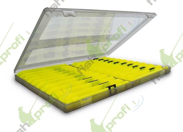 IN BOX WINDER BOXES 13CM - YELLOW Набор мотовил (20шт х 13см) в коробке желтые