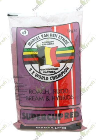 Прикормка Supercup Red (VDE) Супер кубок красная (плотва, лещ, карась) 1 кг