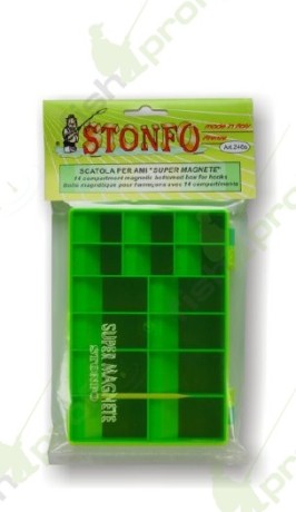 Коробка для крючков магнитная STONFO 14 секций