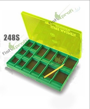 Коробка для крючков магнитная STONFO 14 секций