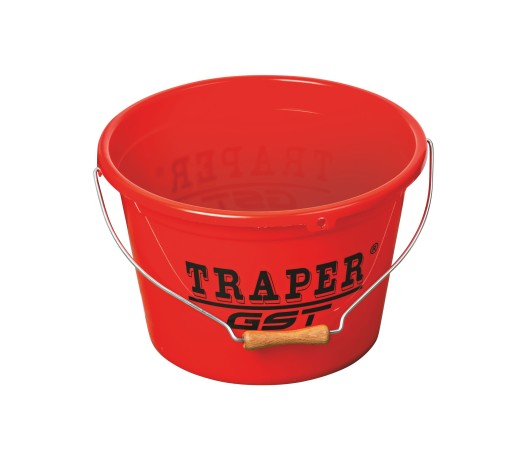 Ведро TRAPER 13л красное