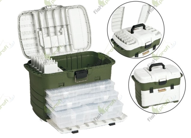 Ящик рыболовный для снастей 590х290х370 мм ТРАПЕР