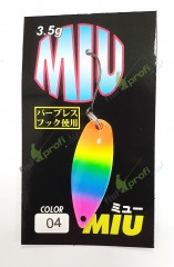 Блесна колеблющаяся FOREST MIU 3,5гр 3.2см #04