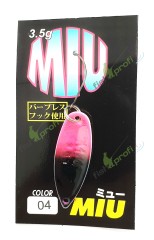 Блесна колеблющаяся FOREST MIU 3,5гр 3.2см #04