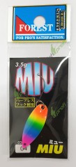 Блесна колеблющаяся FOREST MIU 3,5гр 3.2см #04