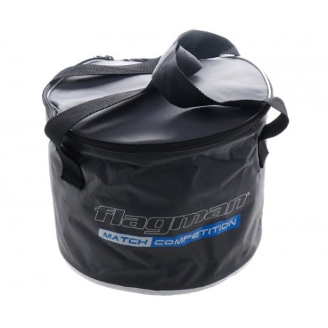 Ведро для прикормки c крышкой Flagman Bucket With Cover 9,8л 25х20см