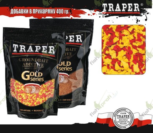 Bread crumb mix fluo TRAPER сухари микс флюо 400гр