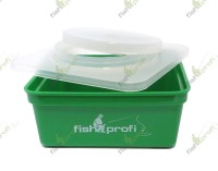 Контейнер для опарыша  "Fishprofi" 0,5 л.  крышка дождевая