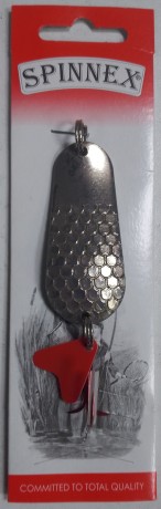 Блесна SPINNEX "ШТОРЛИНГ" серебро двусторонняя 22 гр