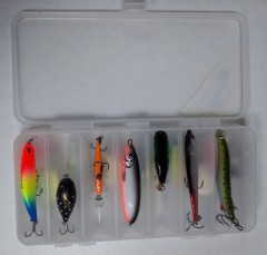 Набор спиннинговых приманок 14 шт.