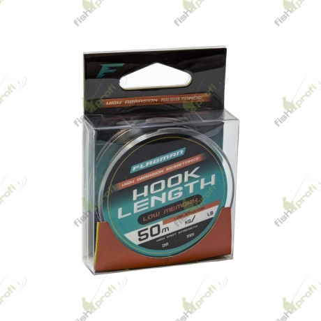 Леска Flagman Hook Lenght 50м 0,14мм