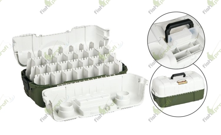 Ящик рыболовный для снастей 480х240х220 мм ТРАПЕР
