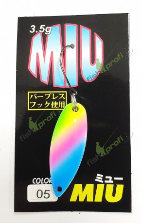 Блесна колеблющаяся FOREST MIU 3,5гр 3.2см #05