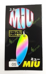 Блесна колеблющаяся FOREST MIU 3,5гр 3.2см #05