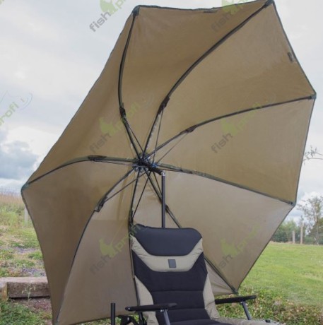 KORUM 50" GRAPHITE BROLLY Зонт рыболовный с регулируемым углом наклона