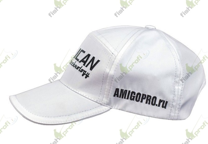 Бейсболка PELICAN Белая