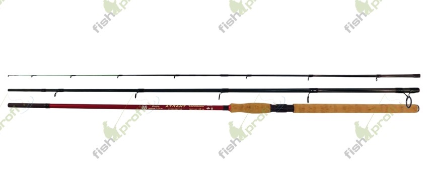 Удилище фидер "Волжанка  Атлант" 3,9м (3 секции+3) тест до 150гр (IM7)