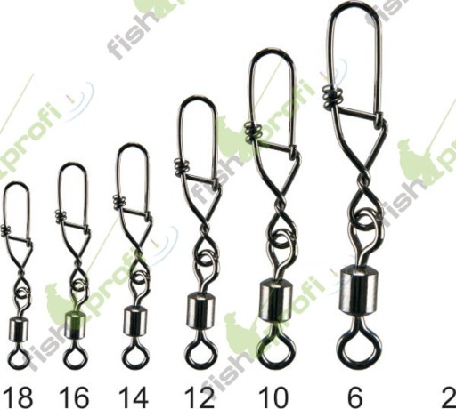 38227 Вертлюжок с застежкой TRAPER LUX GERMANY №6