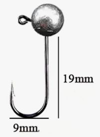 Набор Джиг-головка 1,5 гр. 3шт.